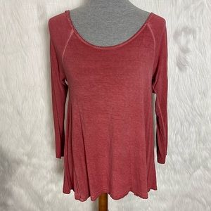 American Eagle Soft & Sexy Burnt Orange Strappy Top